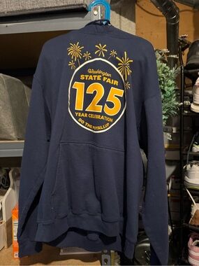 Washington State Fair 125th Celebration Crewneck Sweatshirt - Navy
